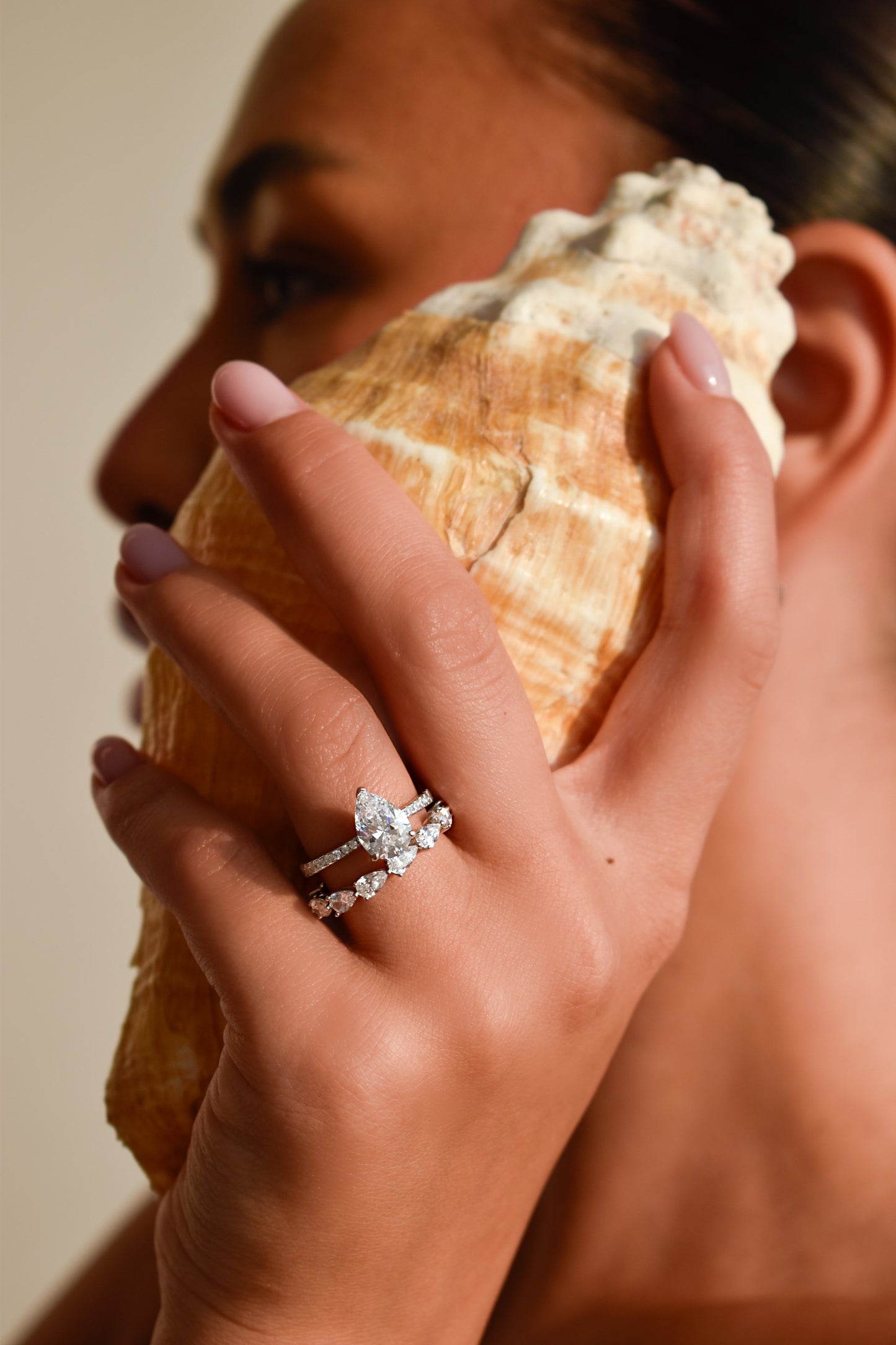 2 Carat Pear Shape Ring
