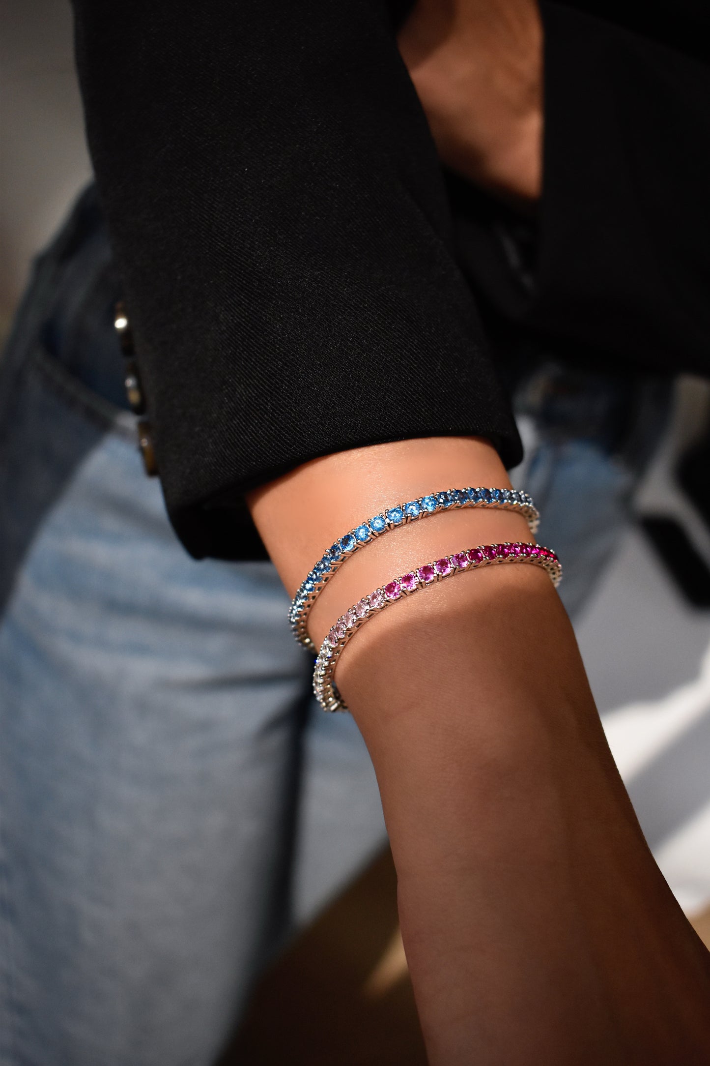 3mm Ombré Tennis Bracelet