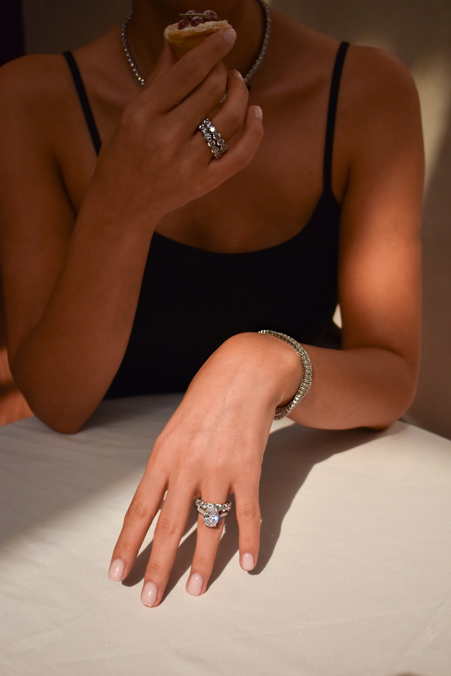 Oval Shape Engagement Ring