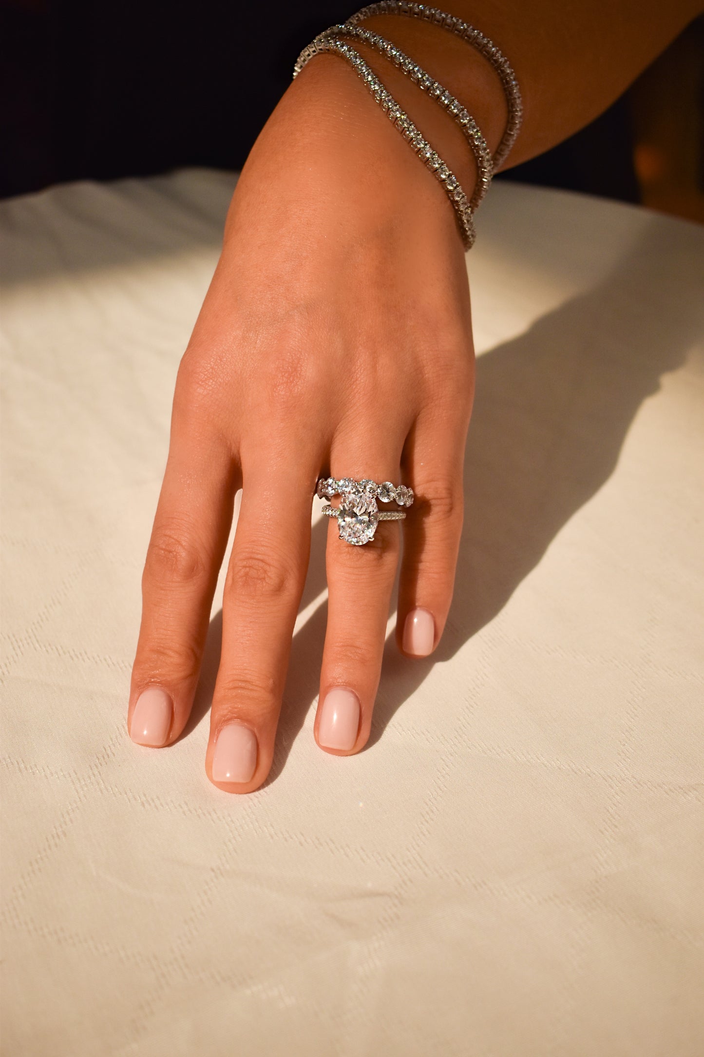 Oval Shape Engagement Ring