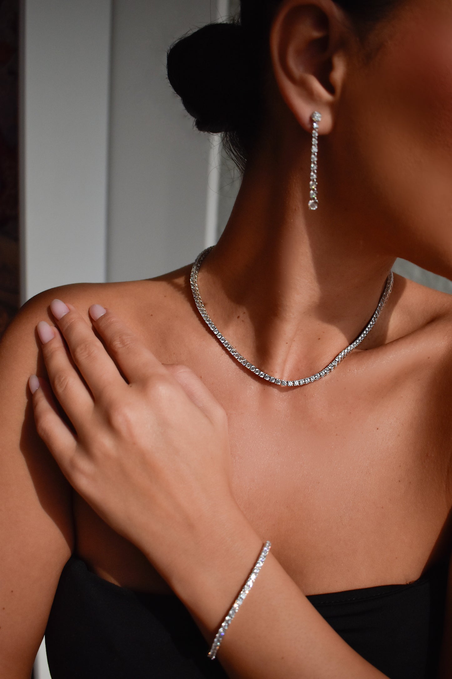 3mm Tennis Necklace