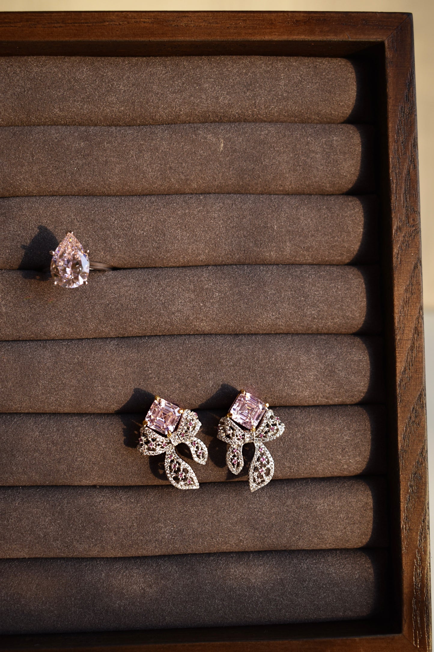 Ribbon Stud Earrings