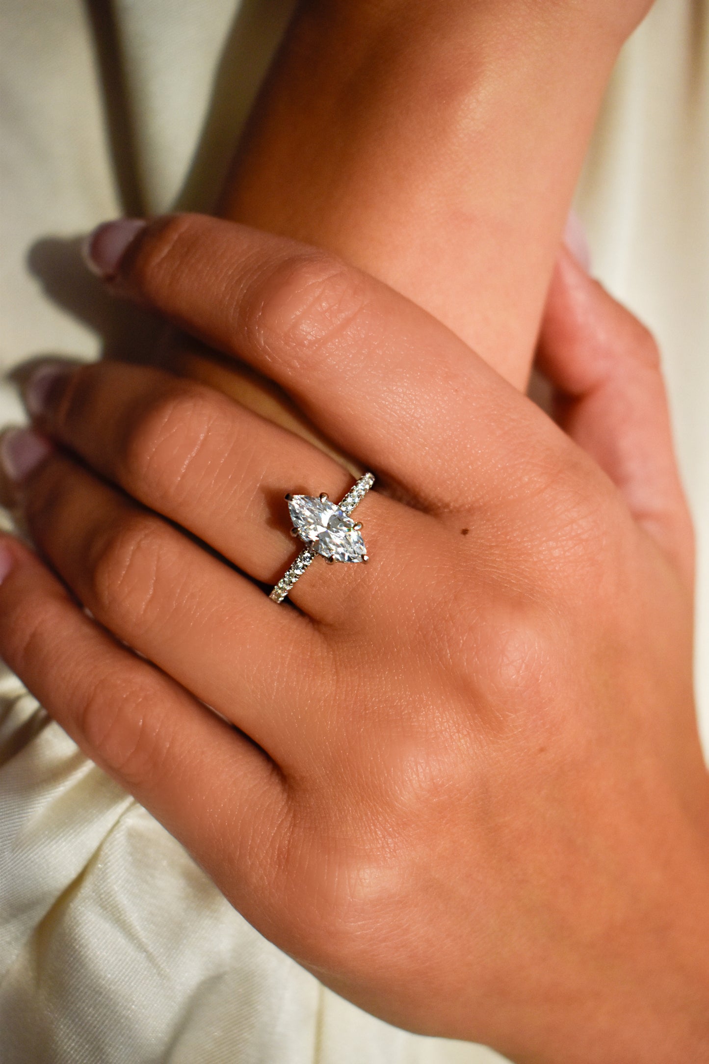 2 Carat Marquise Cut Ring