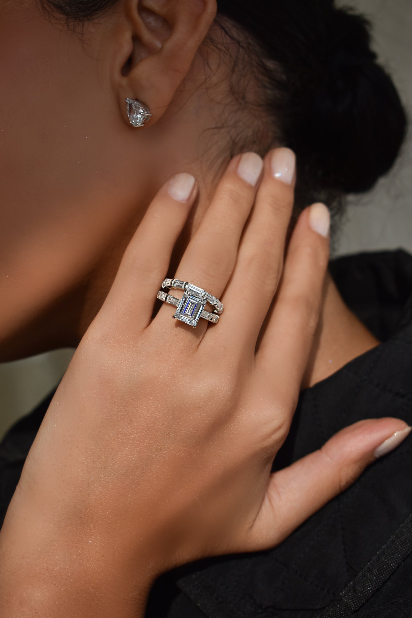 Baguette Ring Set
