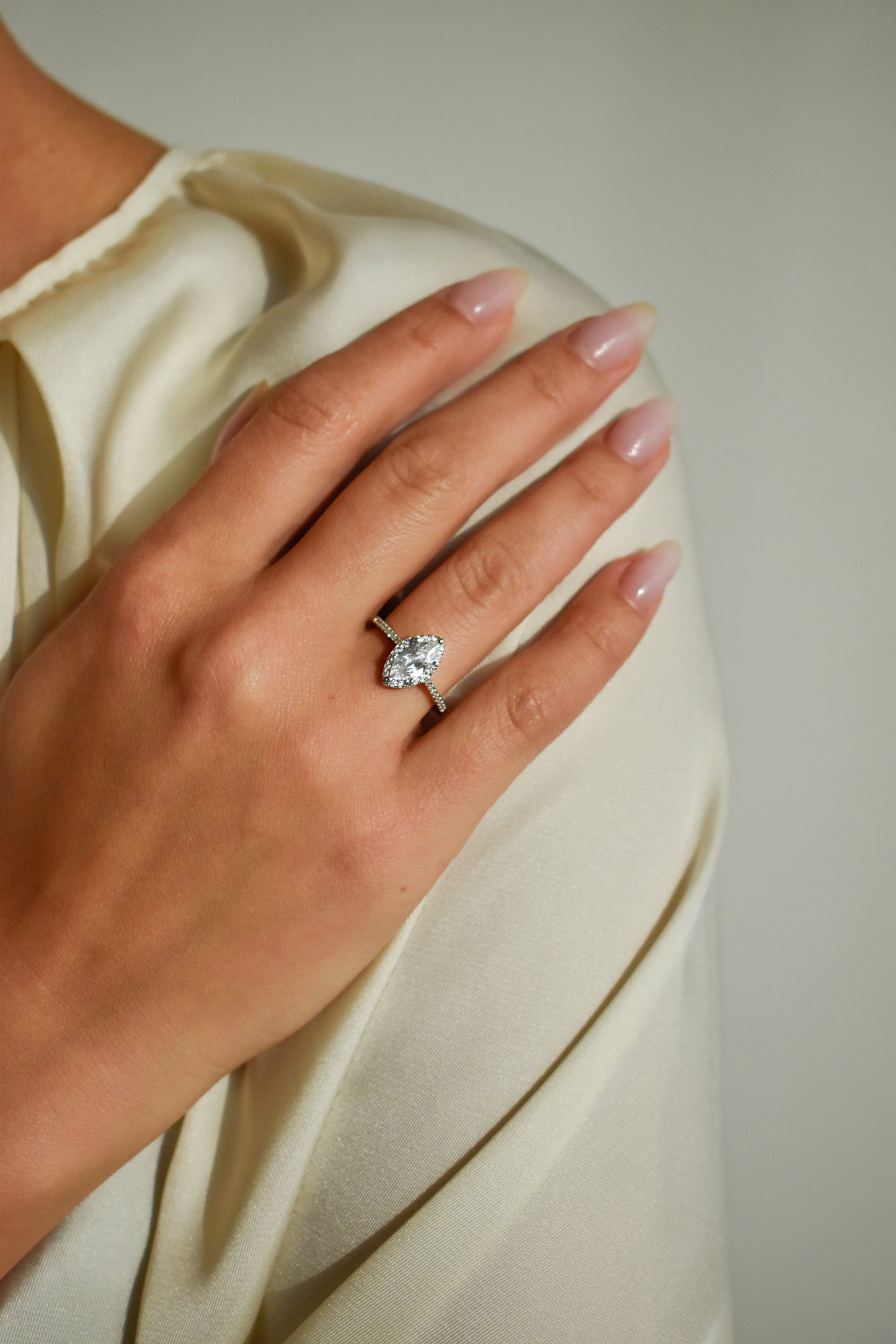 1 Carat Marquise Cut Ring