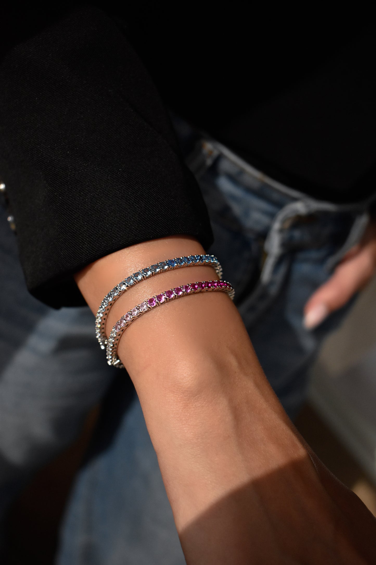 3mm Ombré Tennis Bracelet