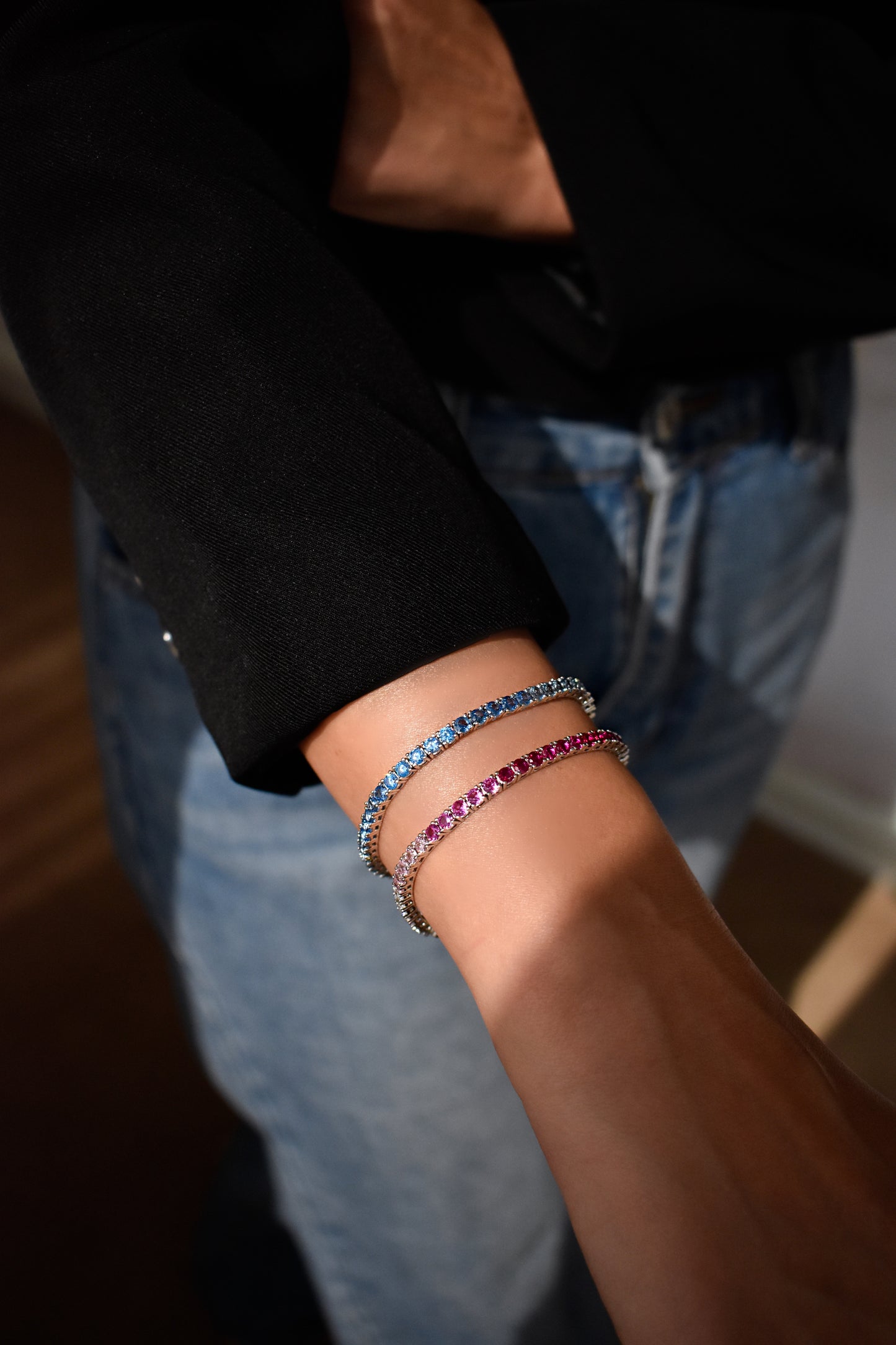 3mm Ombré Tennis Bracelet