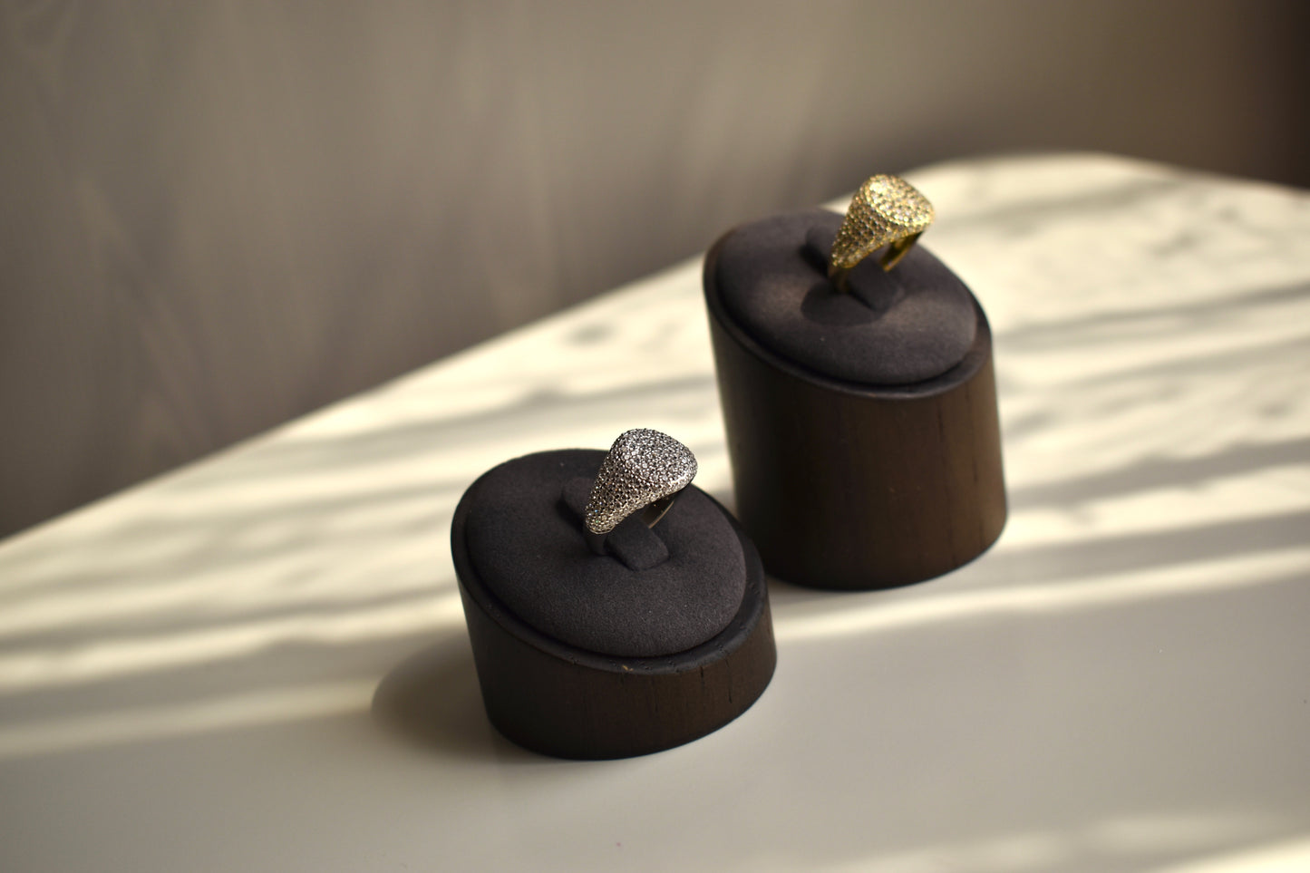 Oval Shape Pinky Rings