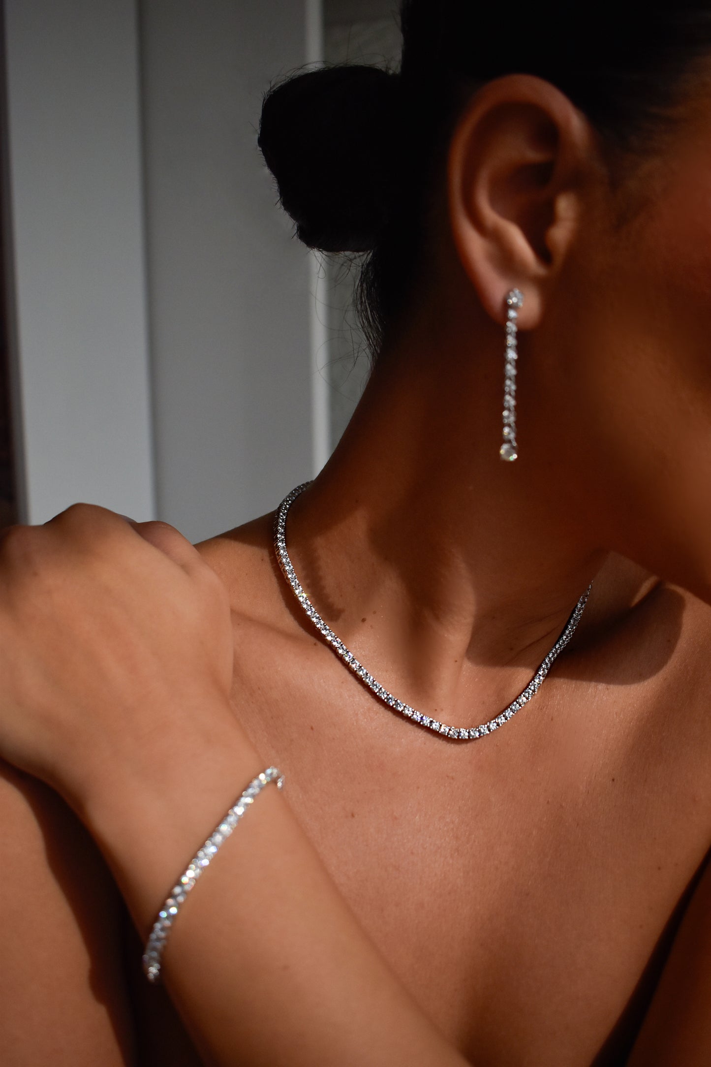 3mm Tennis Necklace