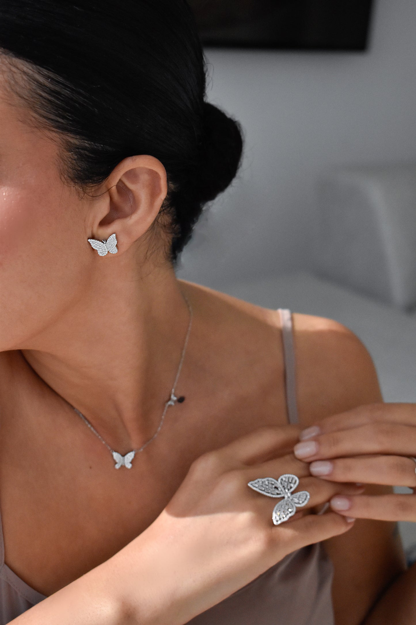 Butterfly Stud Earrings