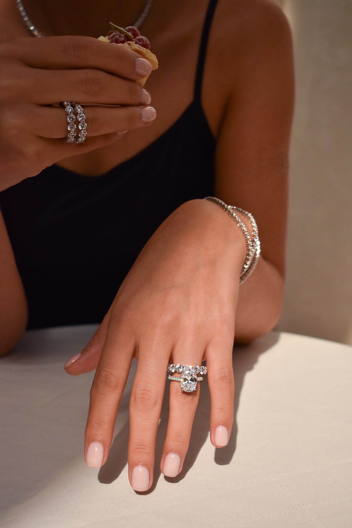 Oval Shape Engagement Ring