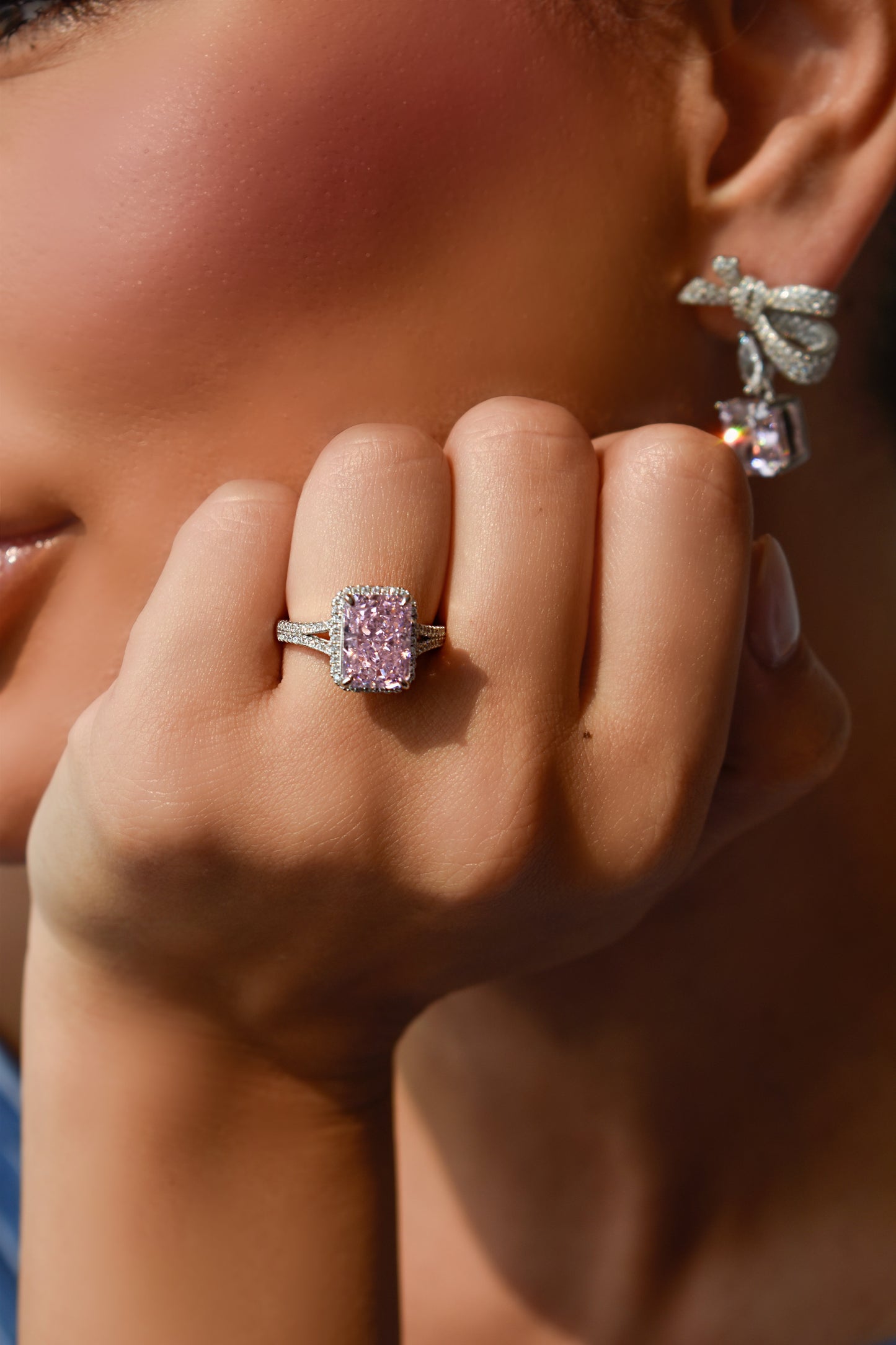 4.5 Carat Radiant Cut Ring