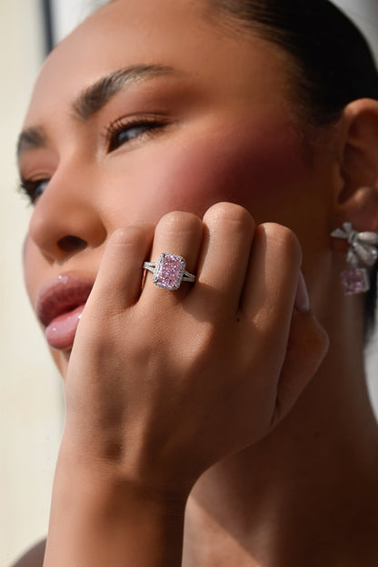 4.5 Carat Radiant Cut Ring