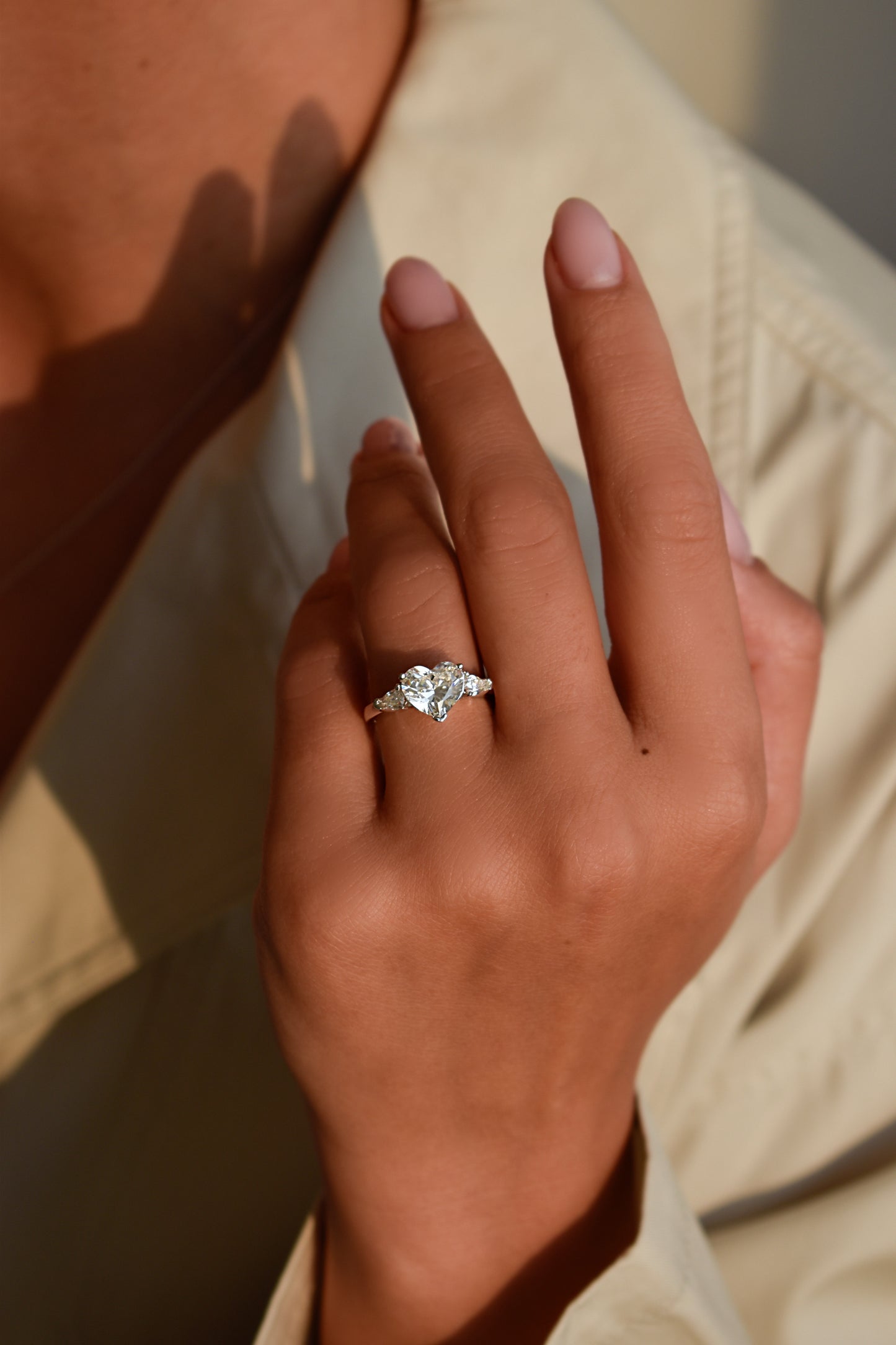 Winged Heart Shape Ring