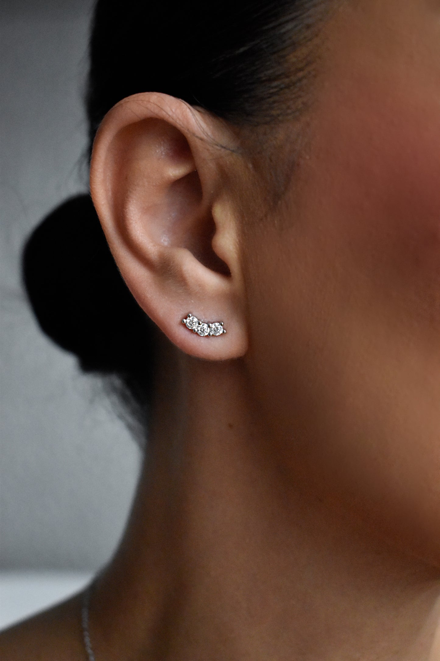 3mm Moissanite Stud Earrings