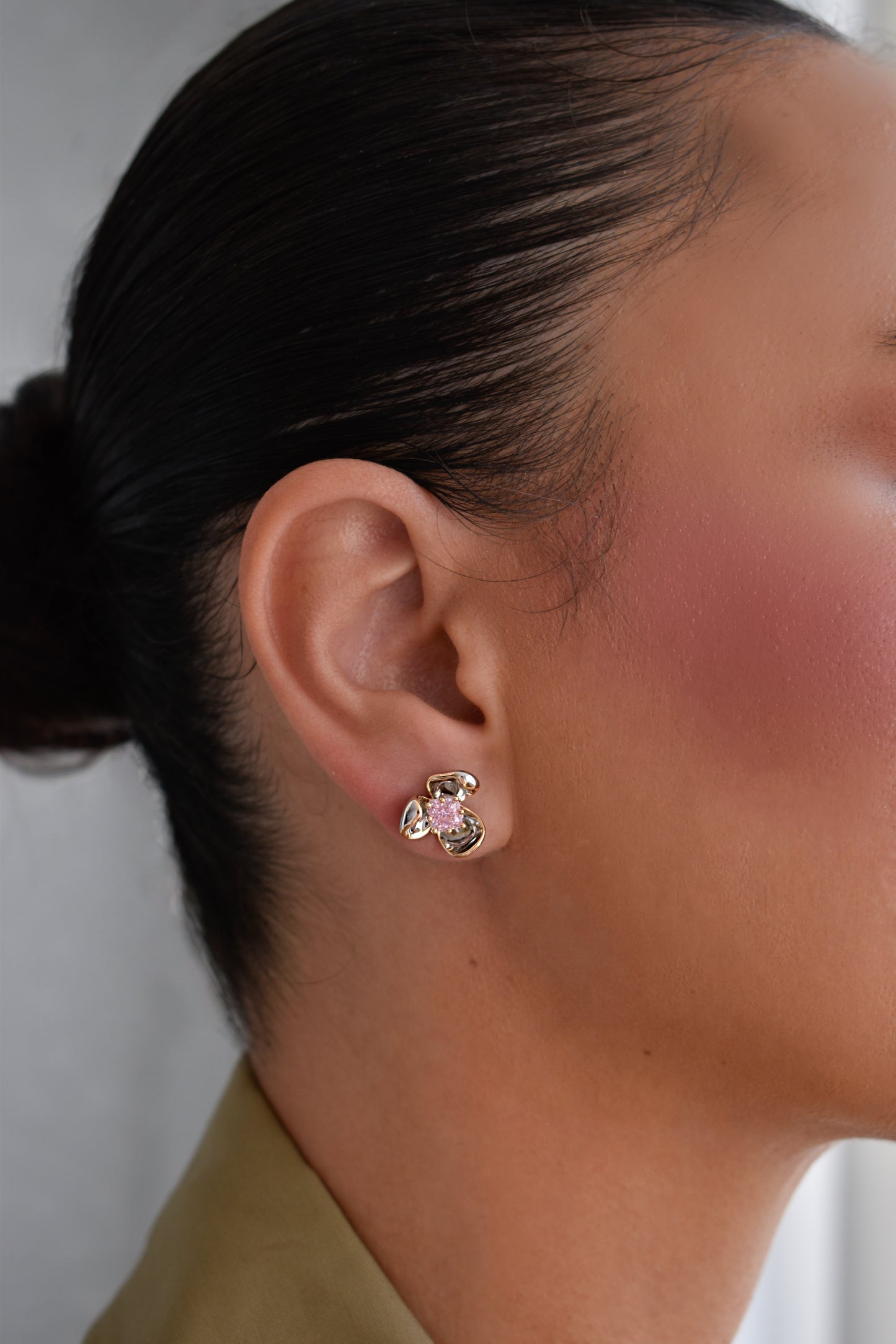 Rose Stud Earrings
