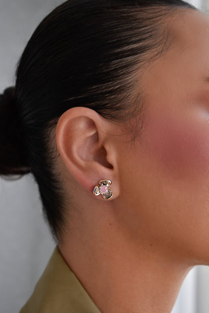 Rose Stud Earrings
