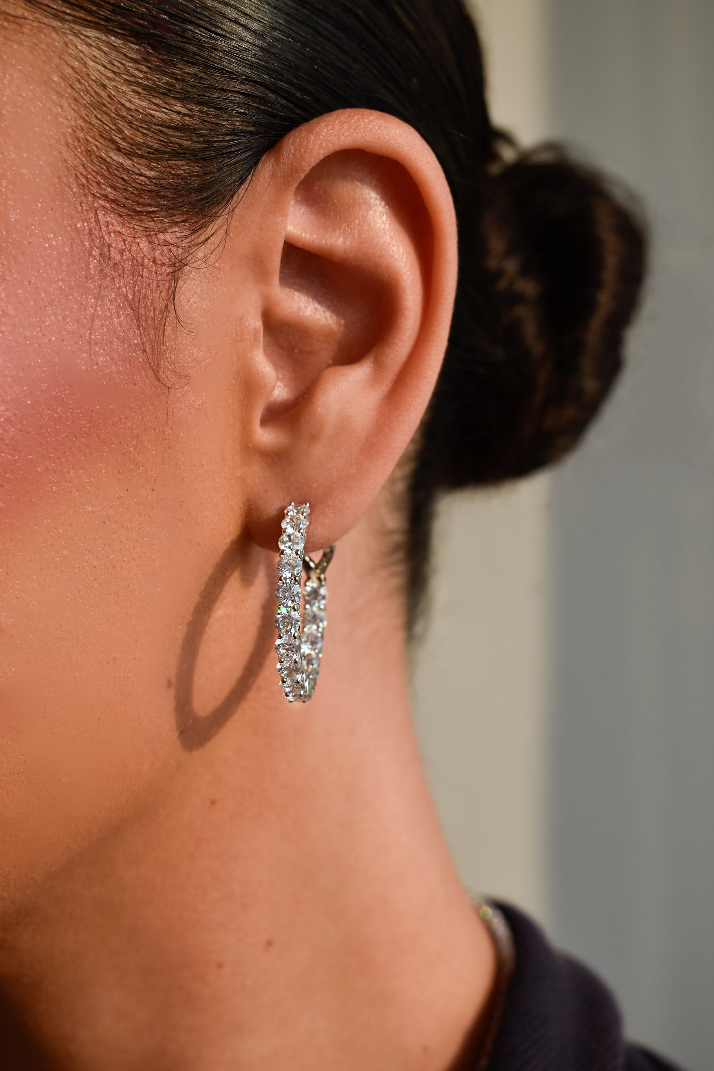 3mm Round Cut Hoops