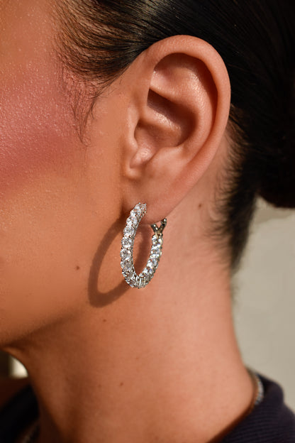 3mm Round Cut Hoops
