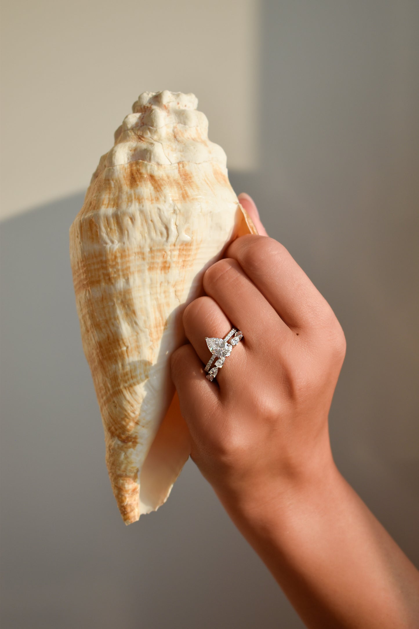2 Carat Pear Shape Ring