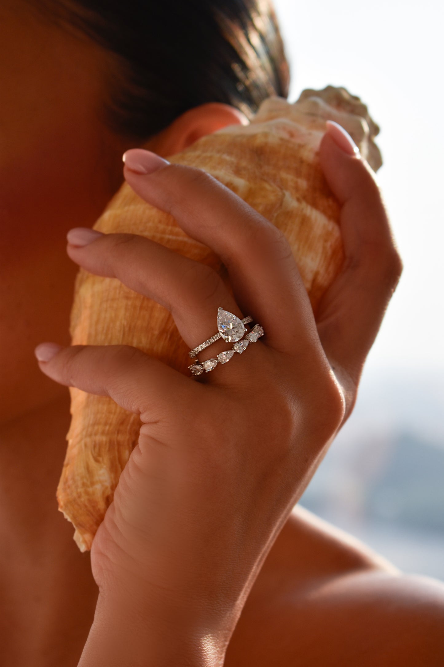 2 Carat Pear Shape Ring