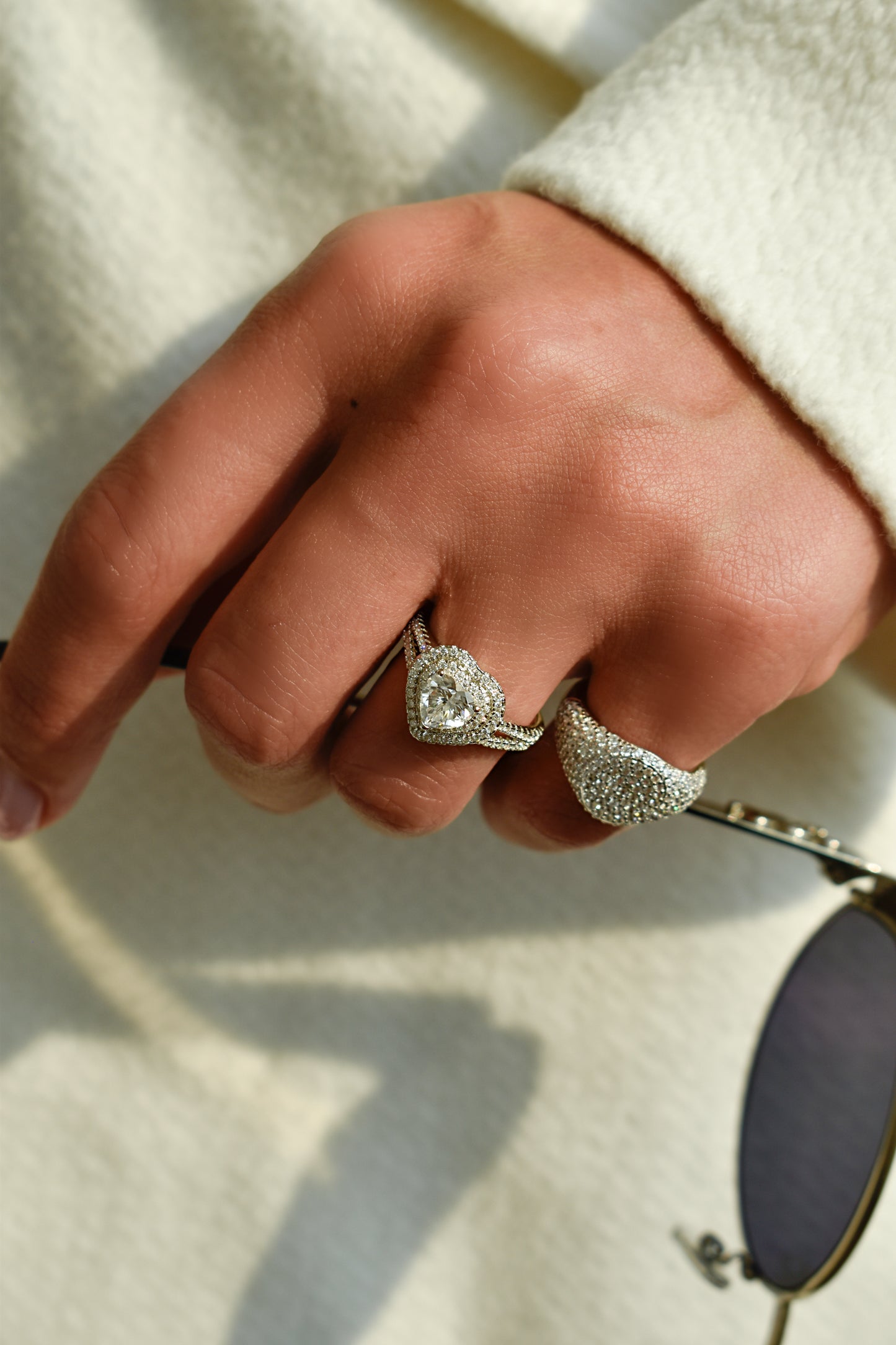1 Carat Heart Shape Ring