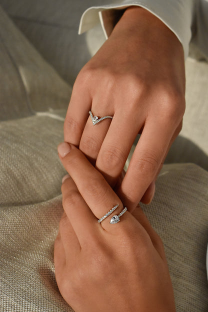 V Shaped Ring