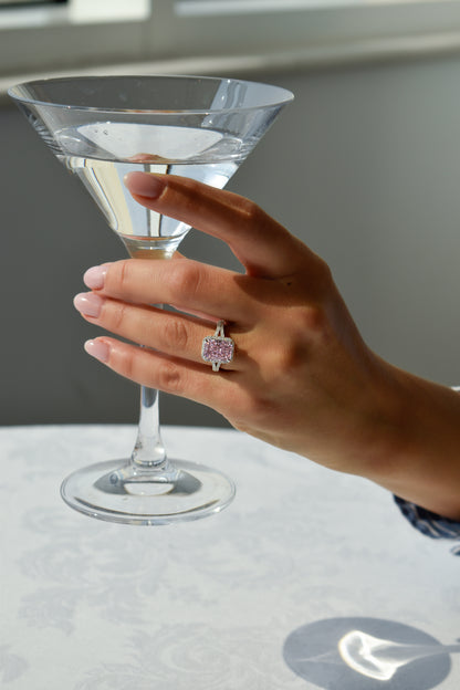 4.5 Carat Radiant Cut Ring