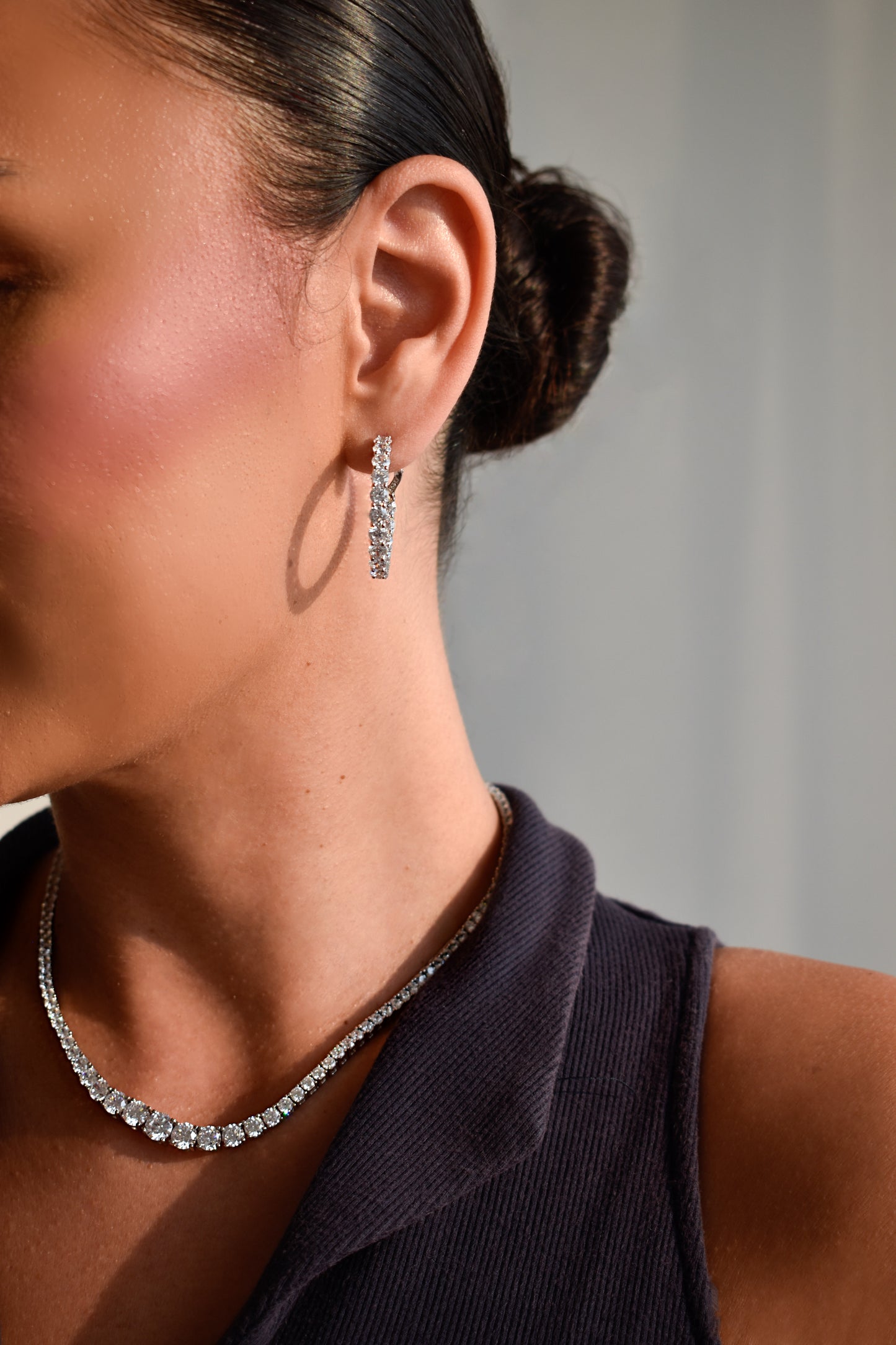 3mm Round Cut Hoops