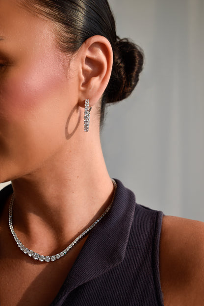 3mm Round Cut Hoops