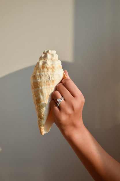 2 Carat Pear Shape Ring