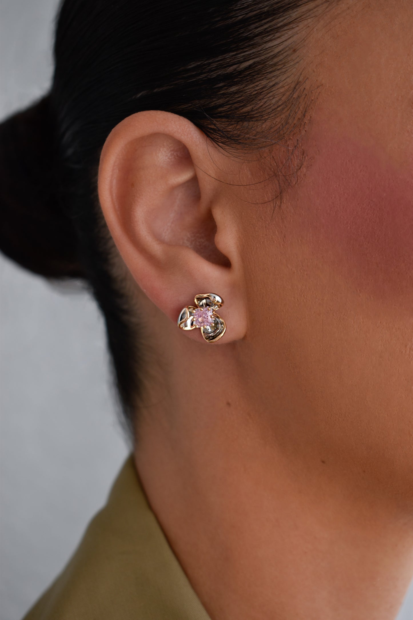 Rose Stud Earrings