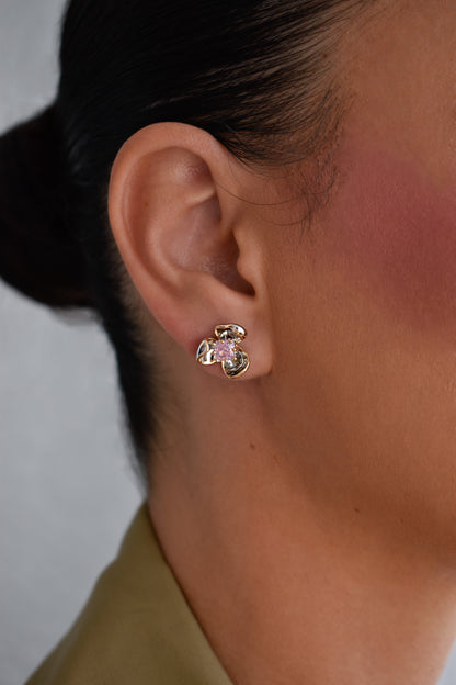Rose Stud Earrings