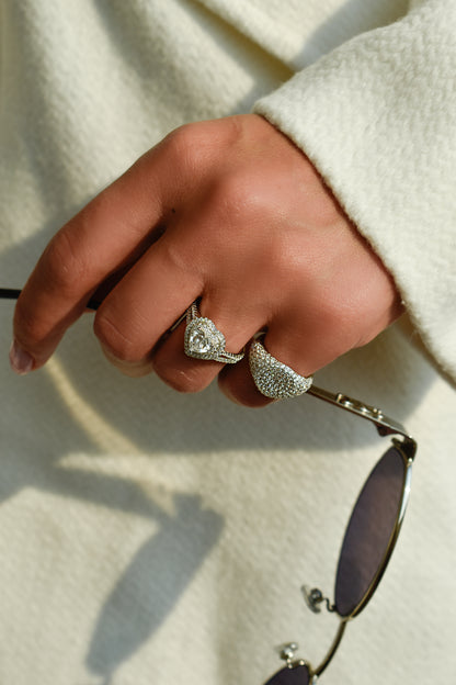 1 Carat Heart Shape Ring