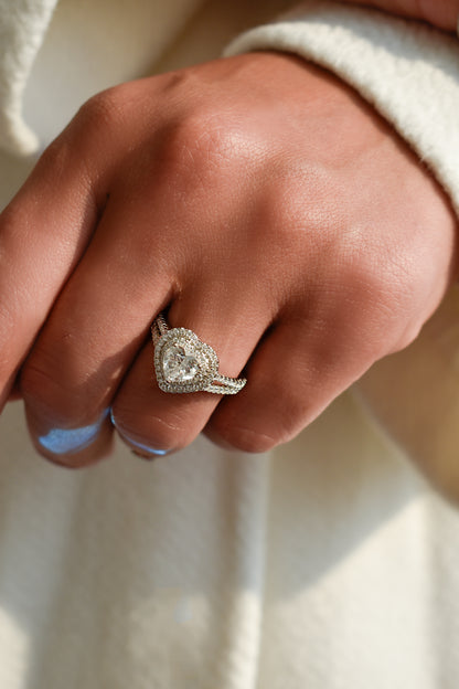 1 Carat Heart Shape Ring