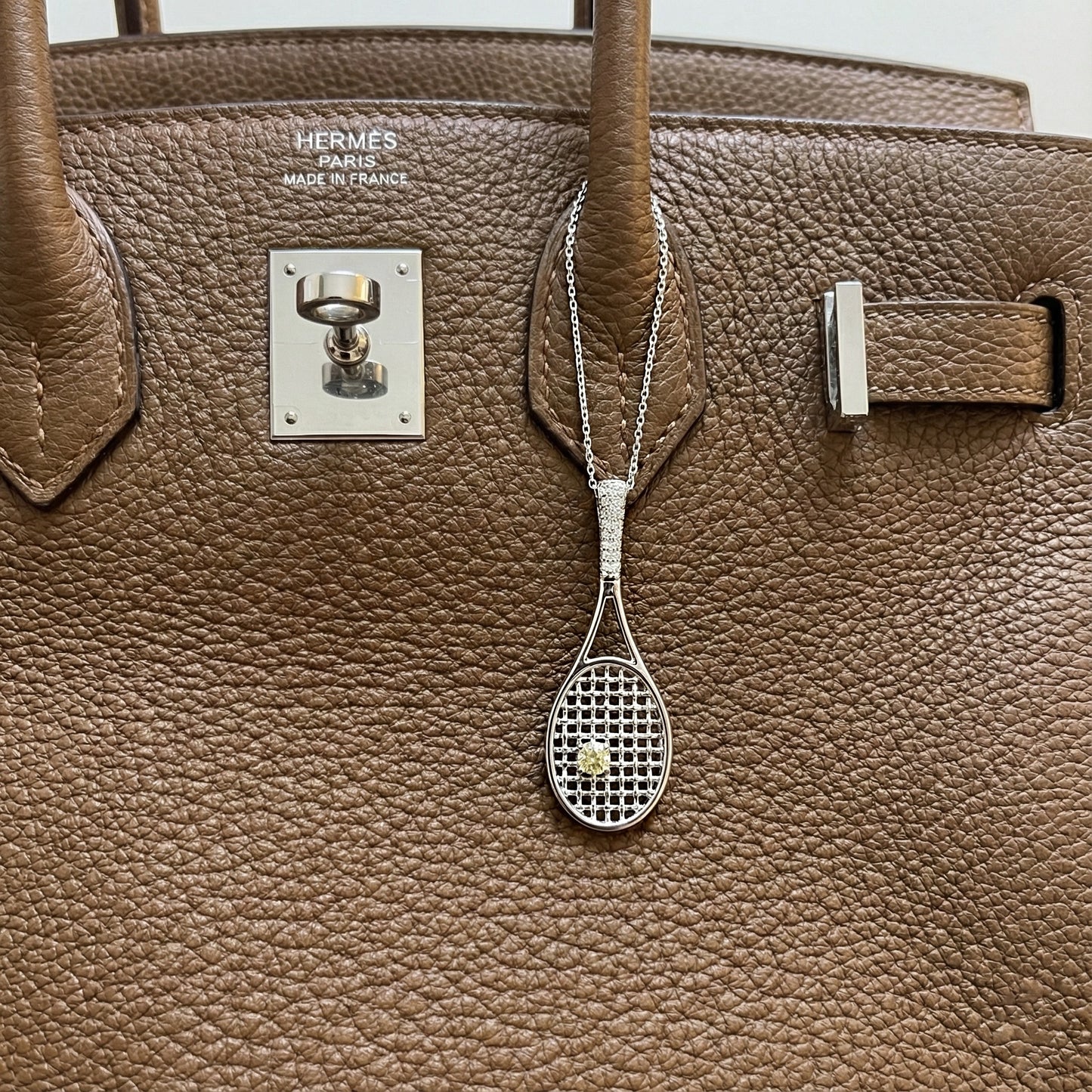 Tennis Racket Necklace