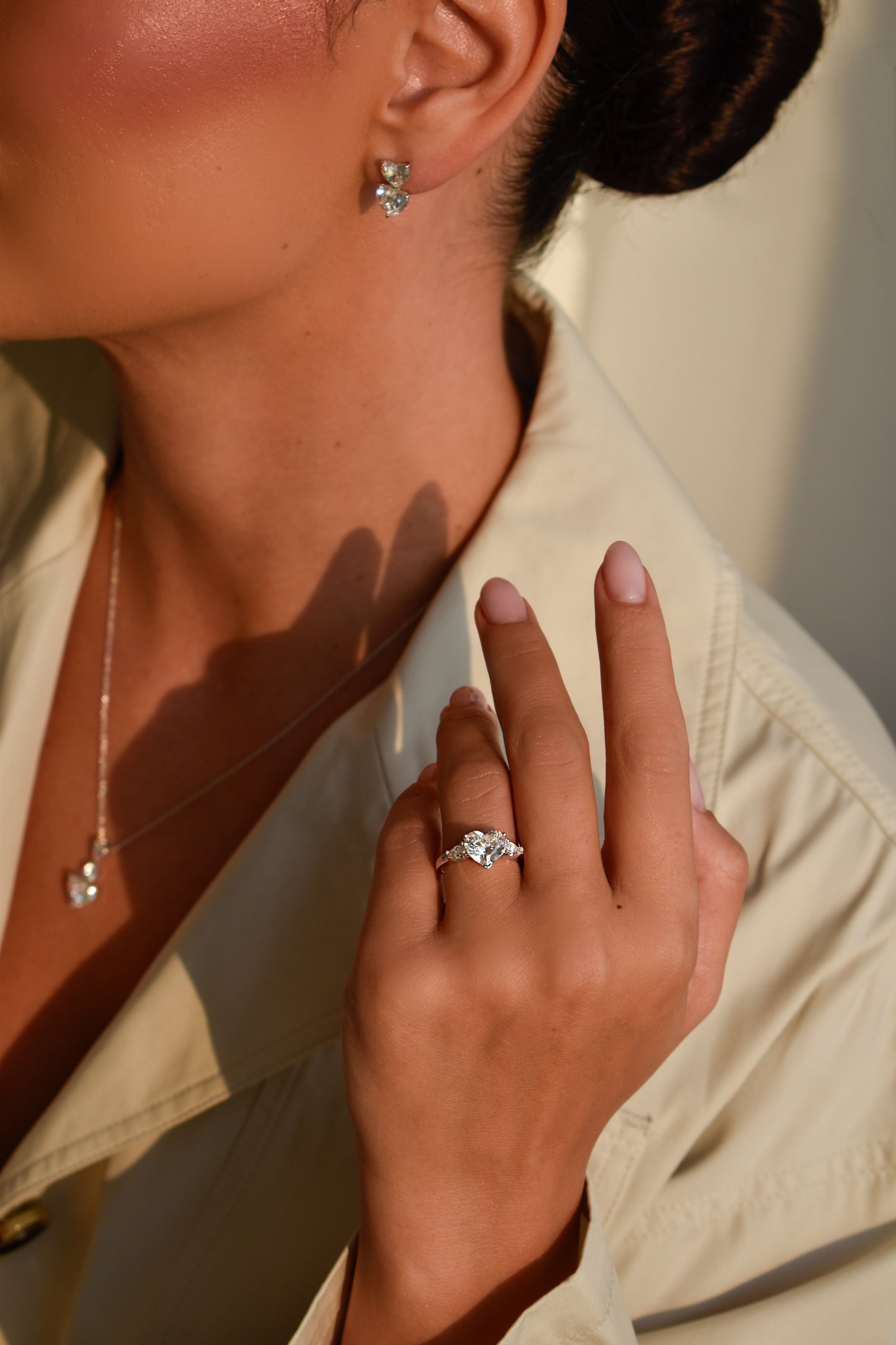 Winged Heart Shape Ring